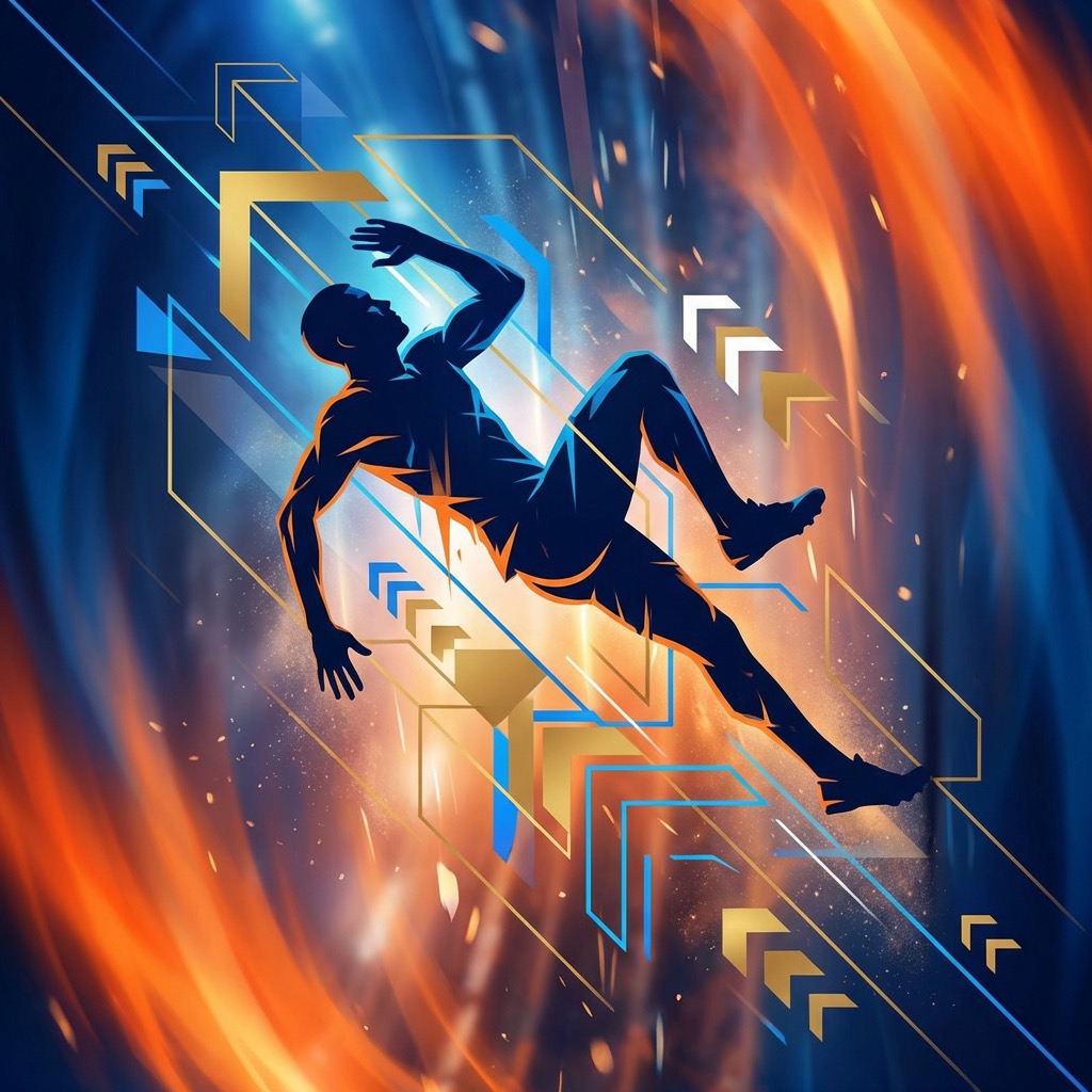 Sports action background